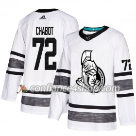 Adidas Maillot de Hockey Ottawa Senators Thomas Chabot 72 2019 All-Star Blanc Authentic - Homme